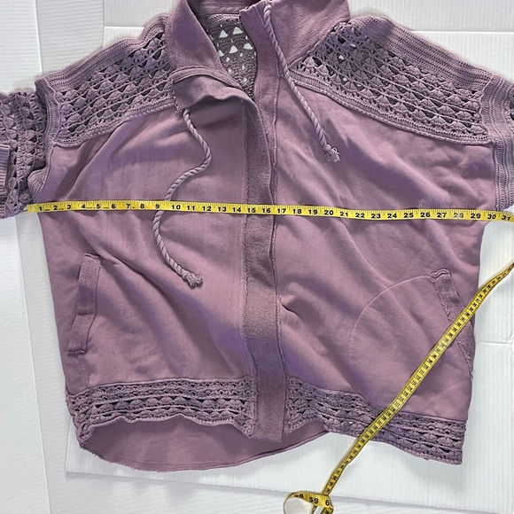 Free People Dune Bug Crochet Cardigan Jacket - Picture 12 of 16